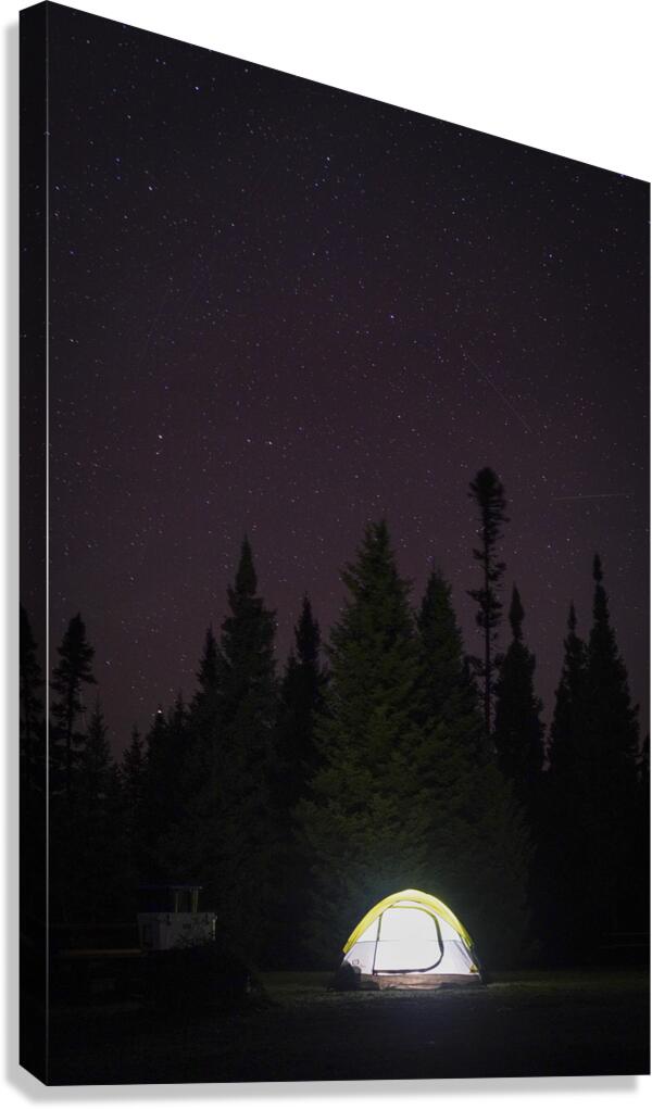 Entre deux chasses Canvas Print