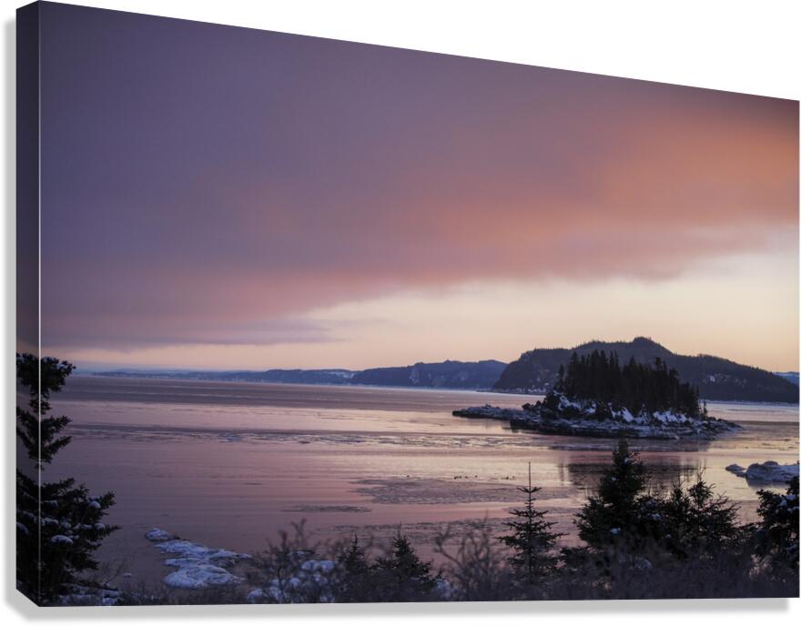 Lueurs matinales  Canvas Print