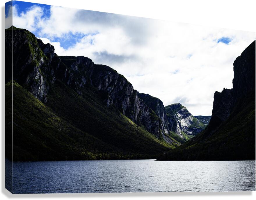 Freshwater Fjord Canvas Print