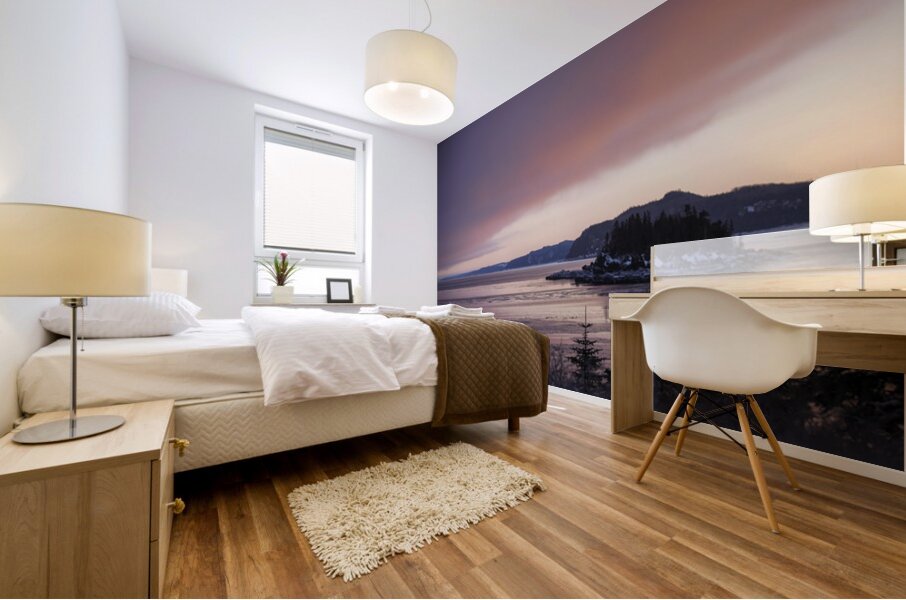 Lueurs matinales  Mural print