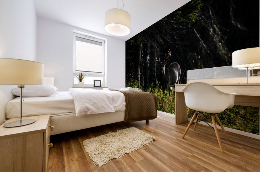 Great Prince of the Forest II Mural print