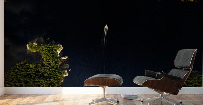 Les belles eaux noires Wall Murals