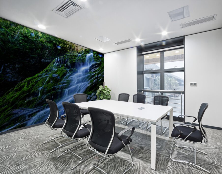 Les tropiques en Gaspesie Wall Printing