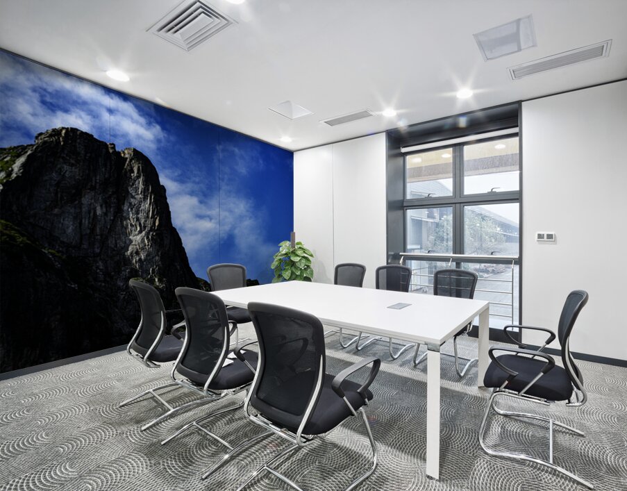 Pretty Cliff V Wall Printing