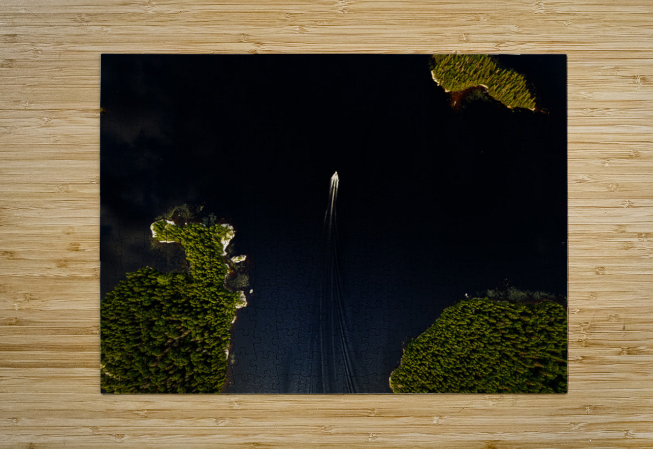 Les belles eaux noires Francois Lapointe Puzzle printing